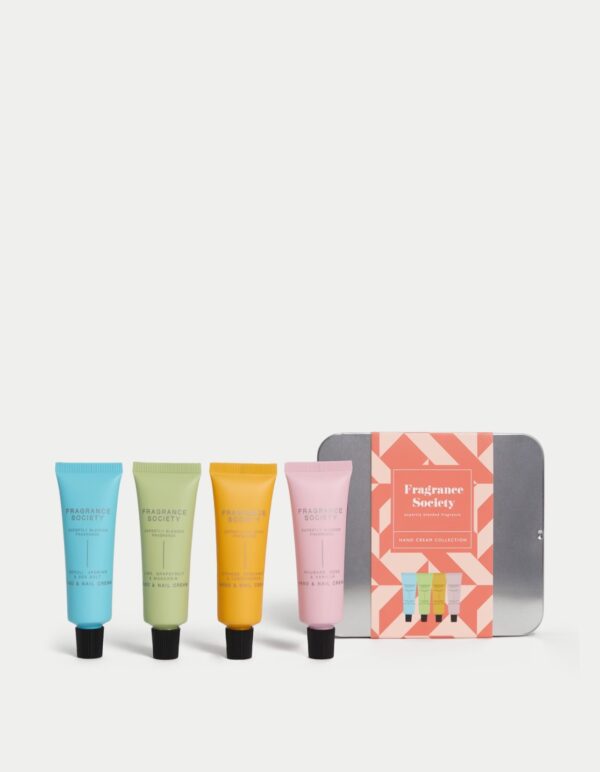 Fragrance Society hand cream gift set