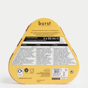 Burst Bodycare Fruity Butter Trio