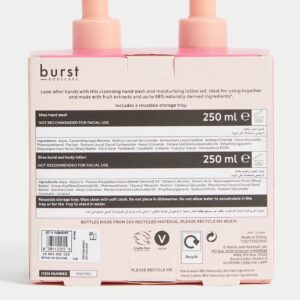 Burst Bodycare Shea Hand Wash & Lotion Duo